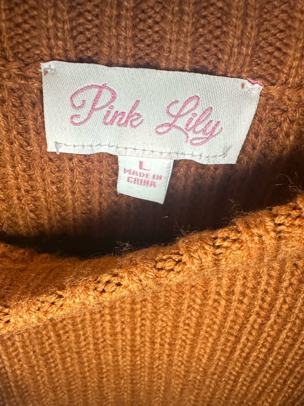 Pink Lily Bell Sleeve Striped Sweater - Picture 7 of 7